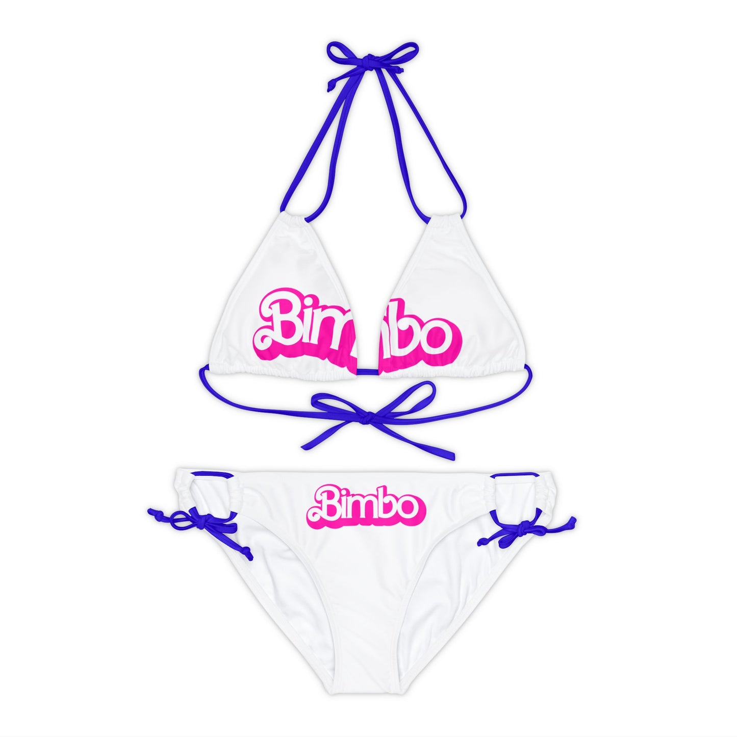 Secsi Bimbo-kini Bikini Set (Split Logo Top) by The New B.I.M.B.O.