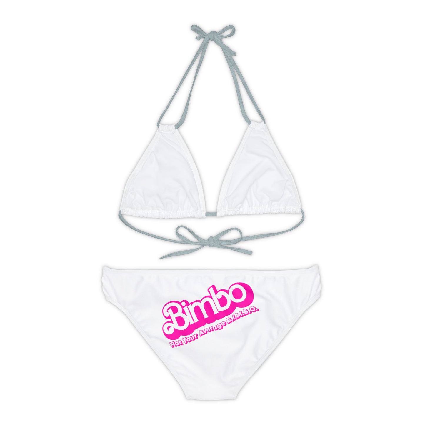 Seci Bimbo-kini Bikini Set (Bottom Back Logo) by The New B.I.M.B.O.