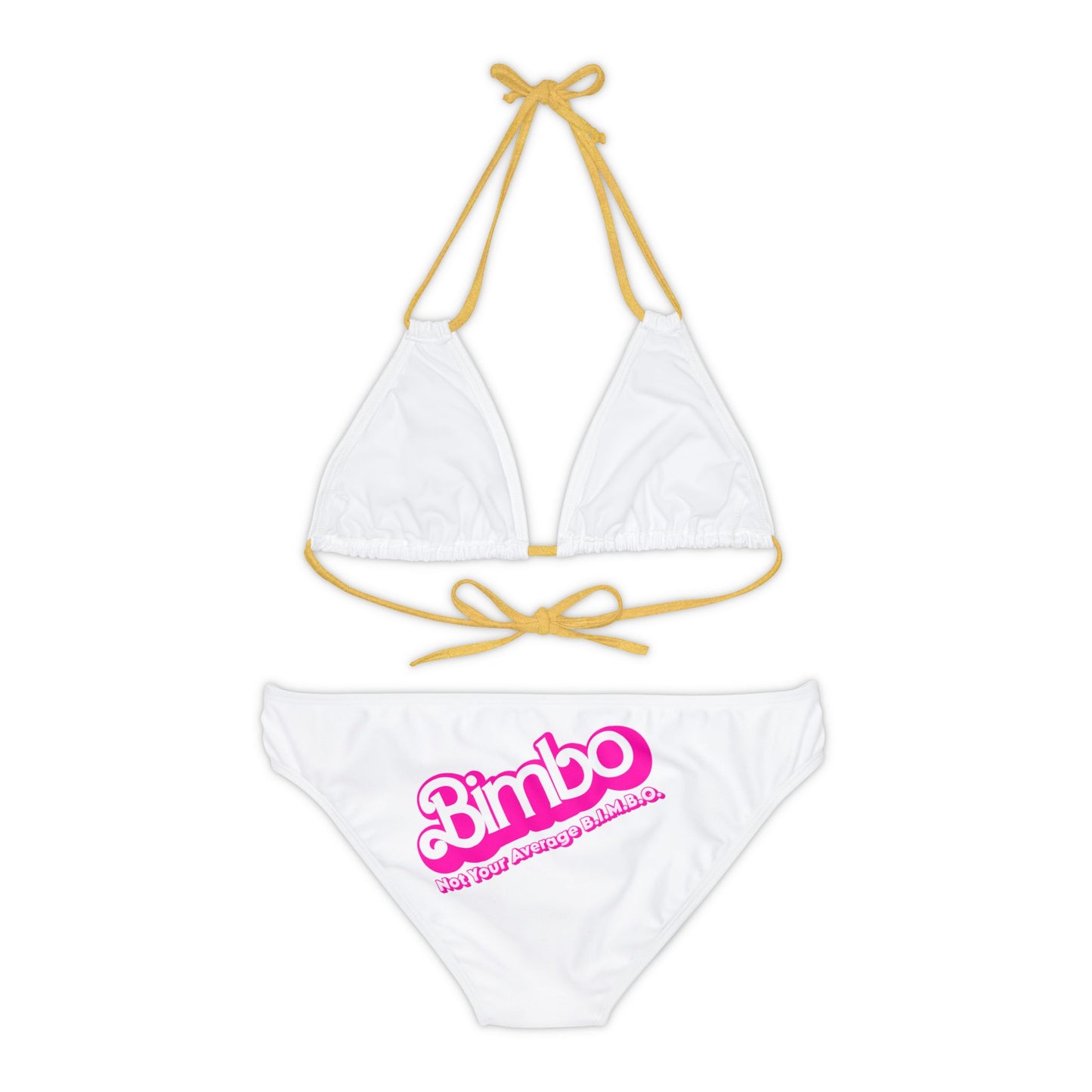 Seci Bimbo-kini Bikini Set (Bottom Back Logo) by The New B.I.M.B.O.