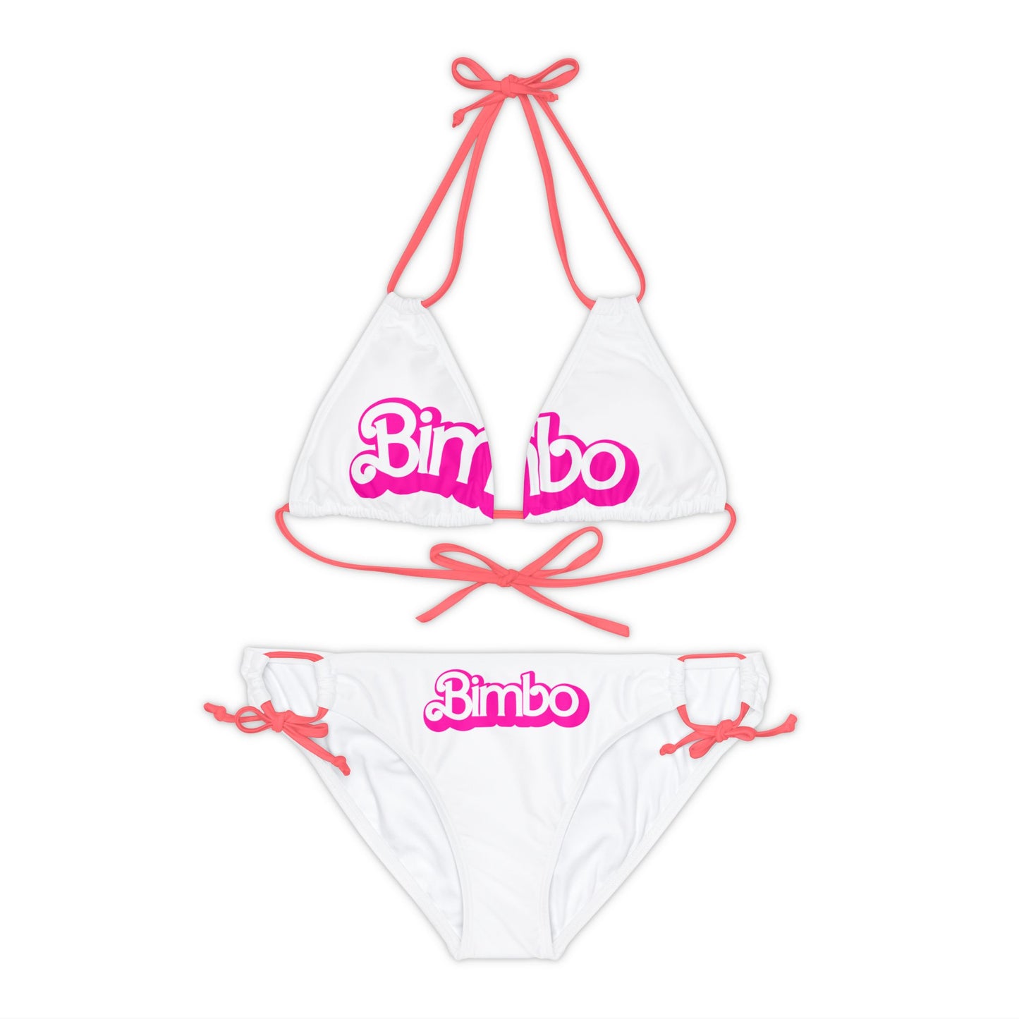 Secsi Bimbo-kini Bikini Set (Split Logo Top) by The New B.I.M.B.O.