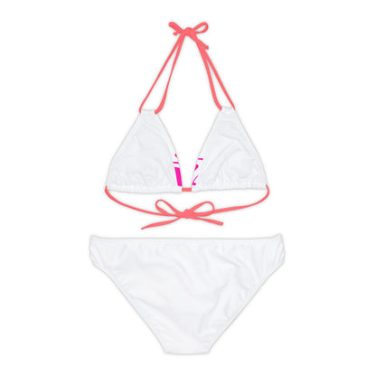 Secsi Bimbo-kini Bikini Set (Split Logo Top) by The New B.I.M.B.O.