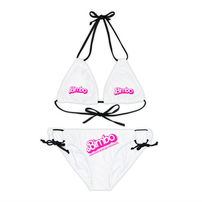 Secsi Bimbo-kini Bikini Set (Top & Bottom Front Logo) by The New B.I.M.B.O.