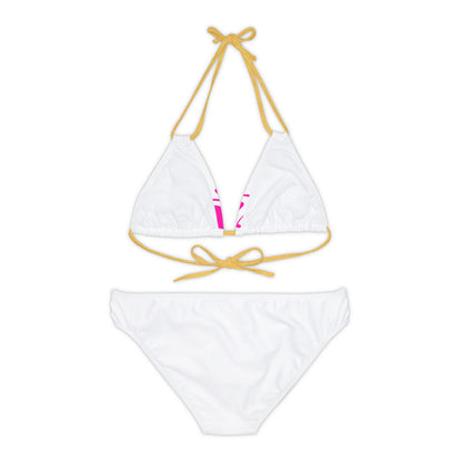 Secsi Bimbo-kini Bikini Set (Split Logo Top) by The New B.I.M.B.O.