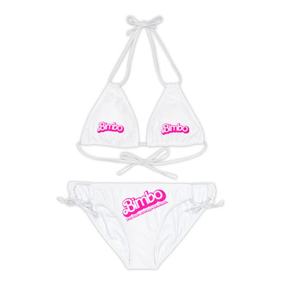 Secsi Bimbo-kini Bikini Set (Top & Bottom Front Logo) by The New B.I.M.B.O.