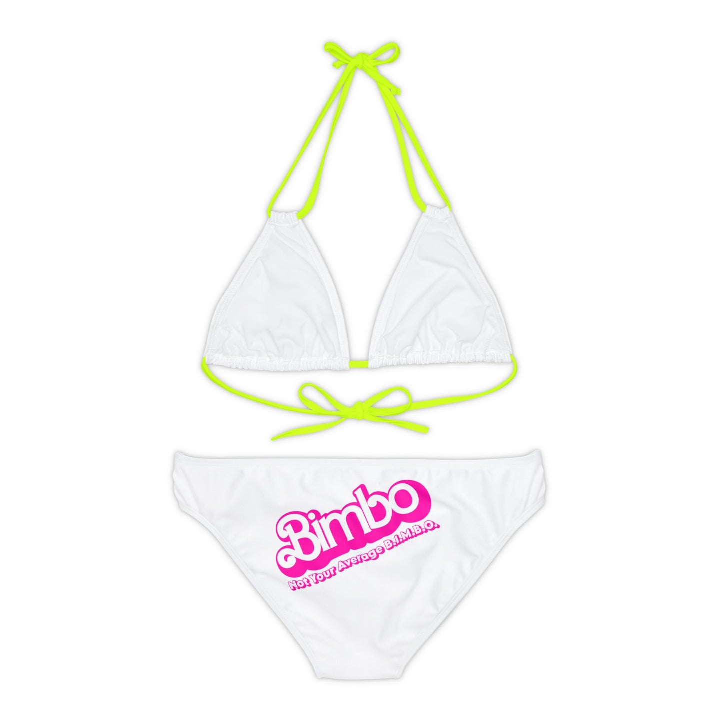 Seci Bimbo-kini Bikini Set (Bottom Back Logo) by The New B.I.M.B.O.