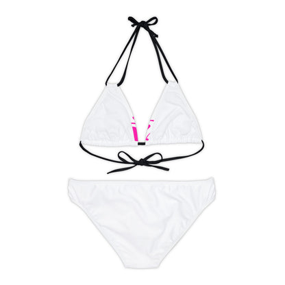 Secsi Bimbo-kini Bikini Set (Split Logo Top) by The New B.I.M.B.O.